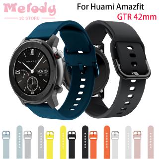 สายคล้องคอซิลิโคนอ่อนสำหรับ Huami Amazfit GTR 42mm