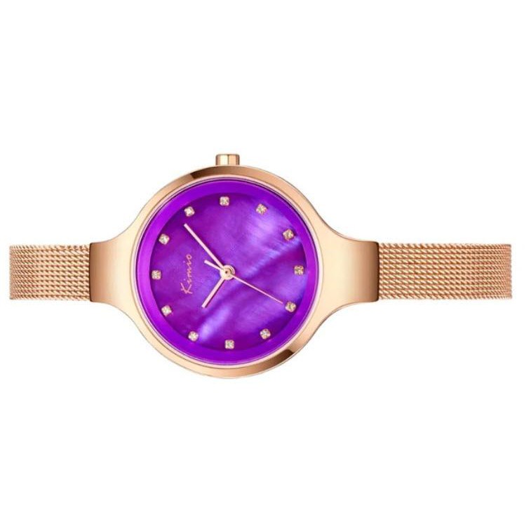 Kimio นาฬิกาข้อมือผู้หญิง แท้ 100%  ตั้งปรับสายเองได้ สวมใส่สบาย รุ่น KW6225