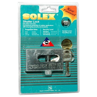 Therichbuyer กุญแจลูกปืนคล้องประตูม้วนทองเหลือง SOLEX รุ่น Co