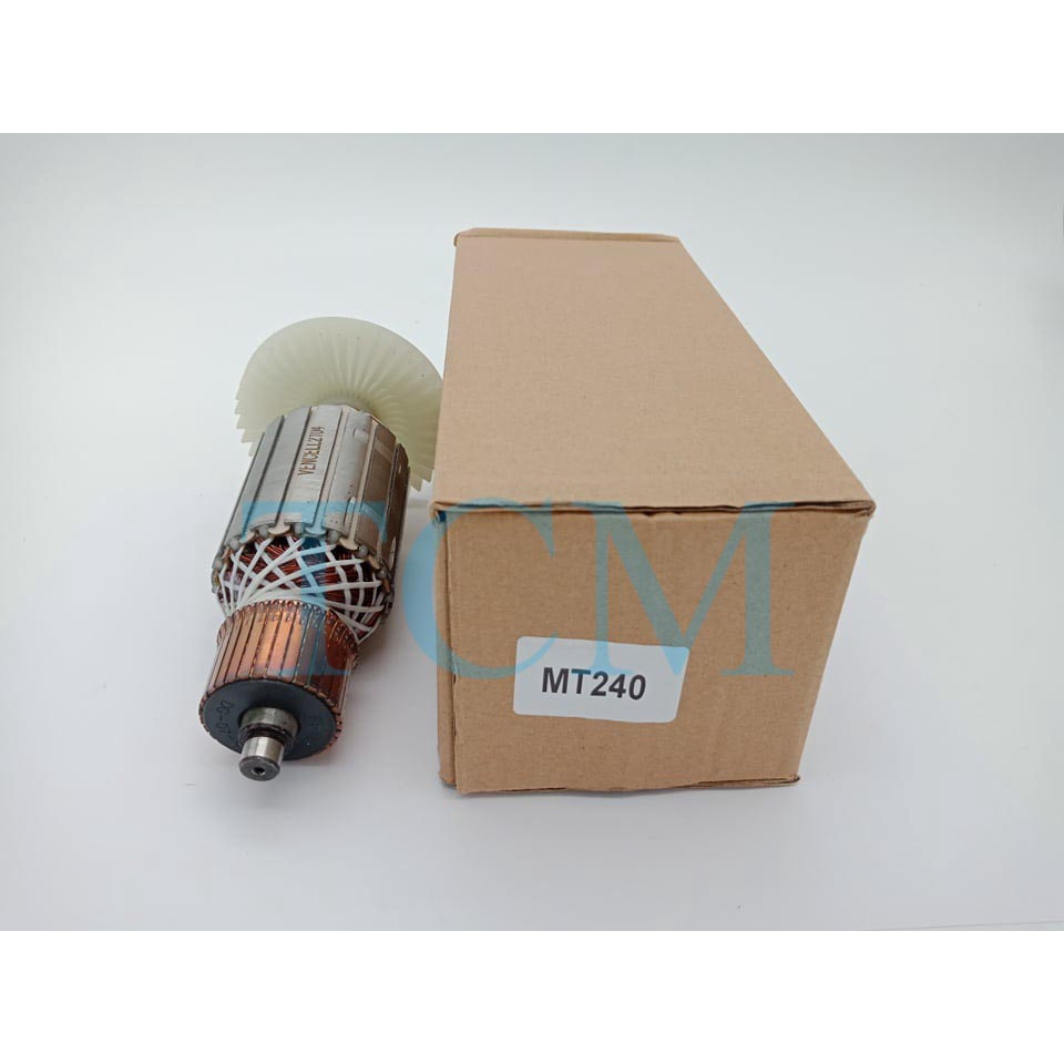 ทุ่น Armature MT240 MT241 แท่นตัดไฟเบอร์ ตัดเหล็ก 14 นิ้ว Maktec : กล่องน้ำตาล