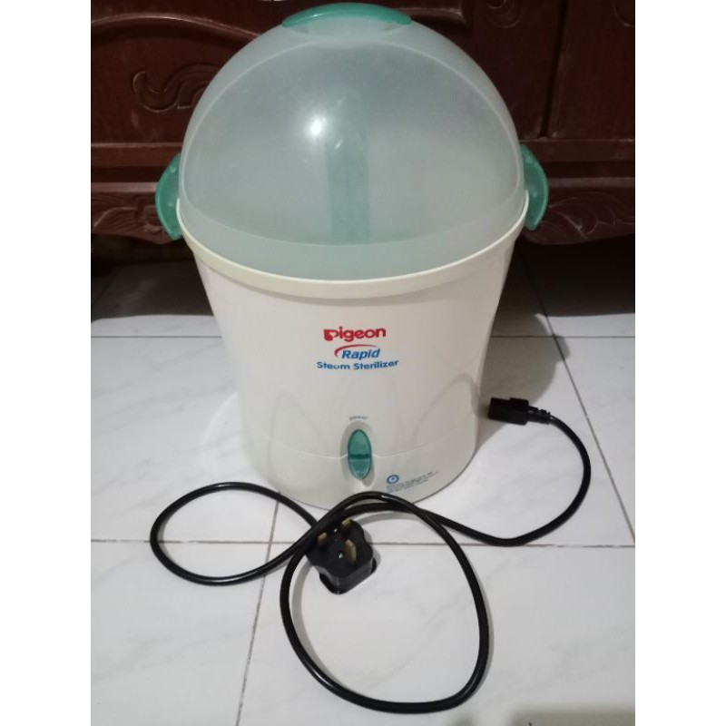 pigeon rapid steam sterilizer เครื่องนึ่งขวดนม พีเจ้น