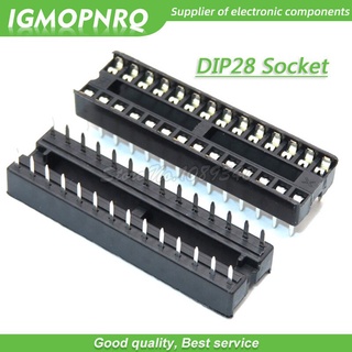 อะแดปเตอร์ซ็อกเก็ตบัดกรี IC 28 Pin DIP SIP 10 ชิ้น