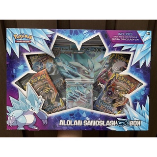 Pokemon - Alolan Sandslash GX Box - Factory Sealed ใหม่!