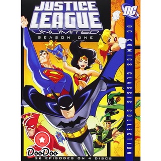 dvd การ์ตูน Justice League Unlimited Season 1 ดีวีดีการ์ตูน