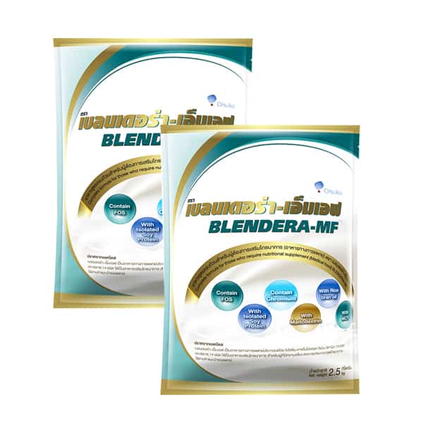 (พร้อมส่ง) Blendera-MFเบรนเดอร่า-เอ็มเอฟ 2.5 Kg อาหารทางการแพทย์สูตรครบถ้วน ชนิดถุง (Exp.6/23)