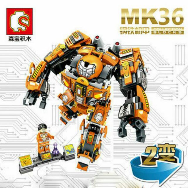 SEMBO BLOCK  MK36 เลโก้ไอรอนแมน LEGO IRON MAN MK36 ❌ถูกที่สุดในshopeeแล้วครับ❌