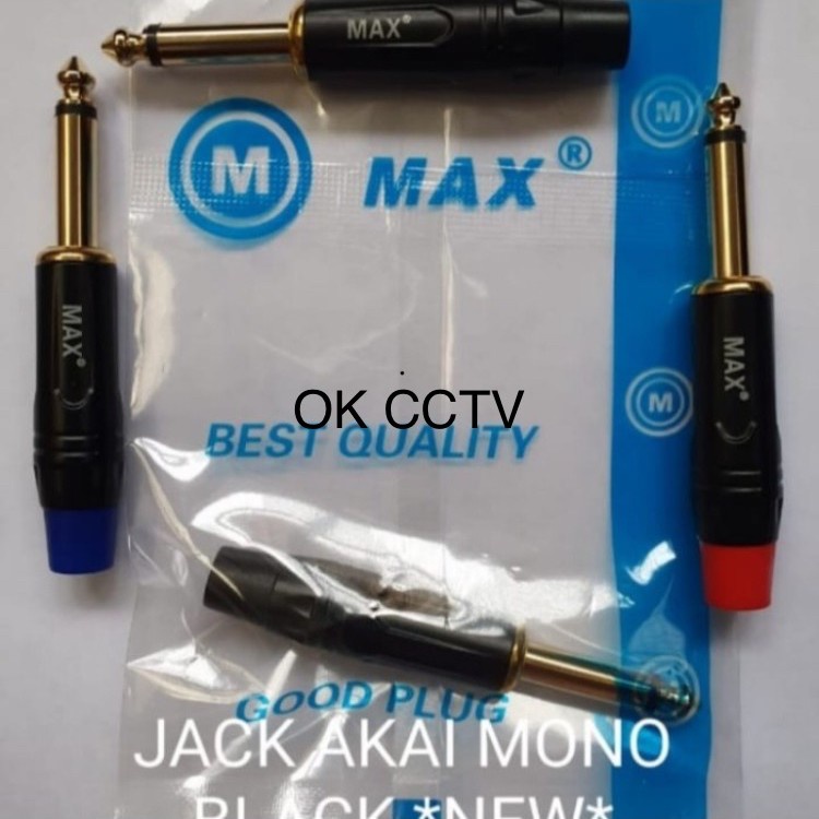 Jack kai mono 6.5mm max ชุบทองแท้