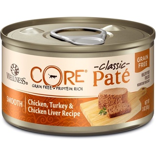 (พร้อมส่ง)กระป๋องเล็ก Wellness Core Classic Pate สูตรแมวโต  ขนาด85g อาหารแมวเกรดโฮลิสติกจากอเมริกา🇺🇸