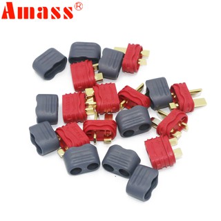 5Pair Amass No-slip Tplug Connector 40A High Current For RC Battery/Multi-axis/Fixed-wing Model/Aircraft Toys