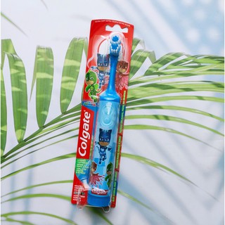 คอลเกต แปรงสีฟันแบตเตอรี่ สำหรับเด็ก Colgate® Kids Battery Powered Toothbrush PJmaks Blue