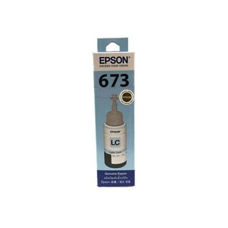 น้ำหมึกพิมพ์ Epson Ink Tank 673 Light Cyan (สีฟ้าอ่อน)