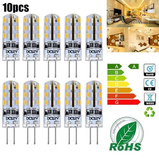 ชุดหลอดไฟโคมไฟขนาดเล็ก 3W Dc 12V G4 G4 10 ชิ้น