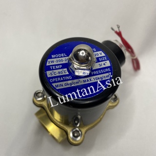 Solenoid/valve/water.3/4".,220VAC,50/60Hz(LTA00037)