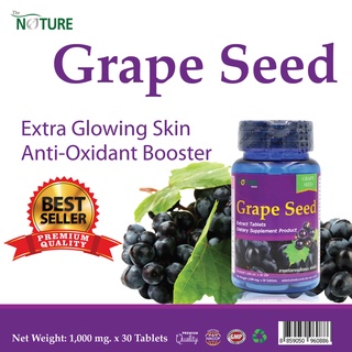 สารสกัดจากเมล็ดองุ่น ชนิดเม็ด Grape Seed Extract x 1 ขวด เดอะ เนเจอร์ THE NATURE