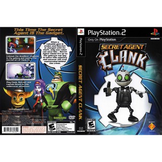 SECRET AGENT CLANK [PS2 US : DVD5 1 Disc]