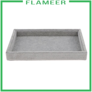 [Flameer] ถาดกํามะหยี่สําหรับใส่เครื่องประดับนาฬิกาข้อมือแหวนต่างหูสไตล์วินเทจ