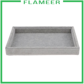 [Flameer] ถาดกํามะหยี่สําหรับใส่เครื่องประดับนาฬิกาข้อมือแหวนต่างหูสไตล์วินเทจ