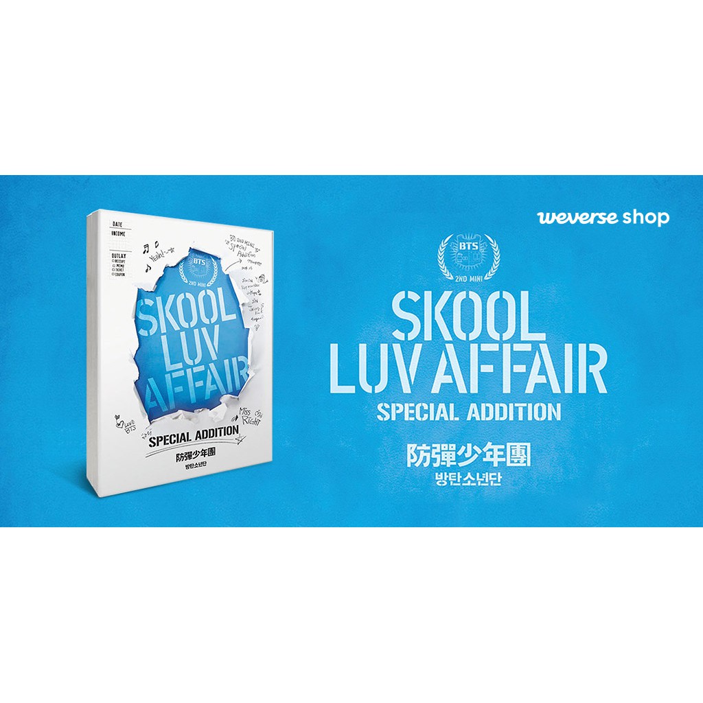 Pre-order SKOOL LUV AFFAIR SPECIAL EDITION