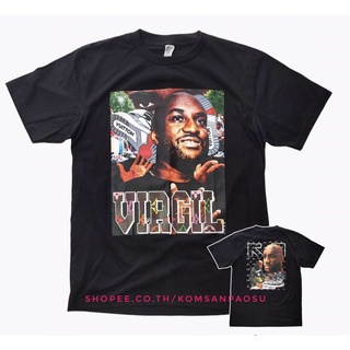 คอตต้อนคอกลม☢เสื้อยืด virgil abloh offwhiite streetwearS-5XL