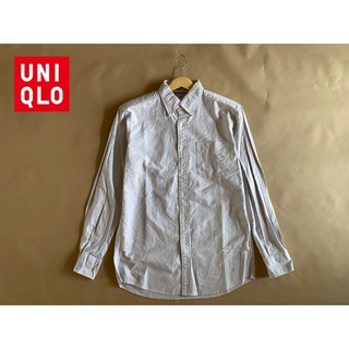 เชิ้ต UNIQLO  สีเทาของแท้