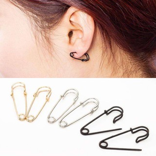 ต่างหู ตุ้มหู Creative Fashion Cool Simple Small Pin Stud Earrings New Women Trendy Earring Ladies Personality  - 1 คู่