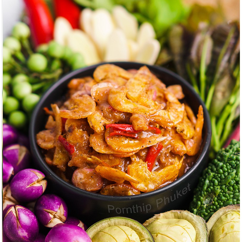 น้ำพริกกุ้งเสียบตำสด แซ่บมาก (พร้อมทาน) - พรทิพย์ภูเก็ต - รูปที่ 3