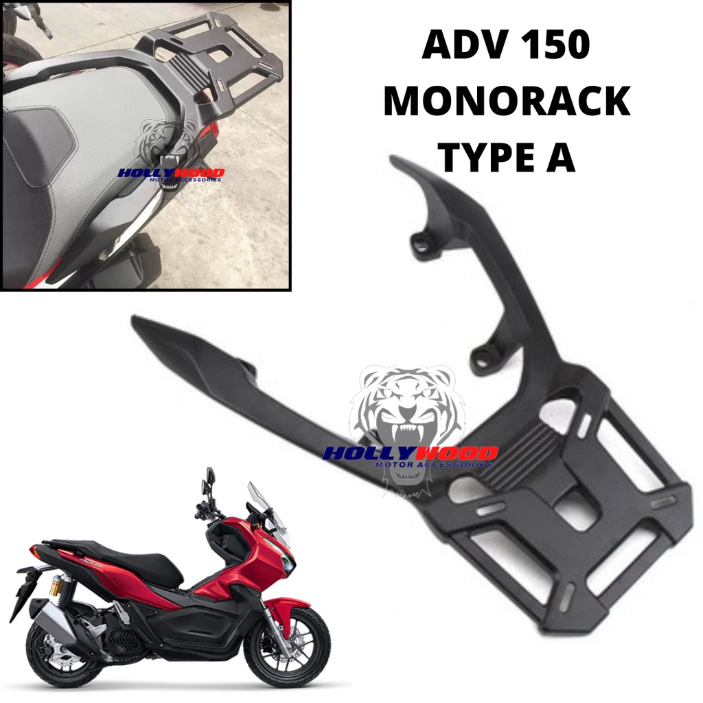 ADV150 MONTRACK HEAVY DUTY TOP BOX ALUMINIUM RACK สําหรับ GIVI TOP BOX KAPPA GIVI TANKER