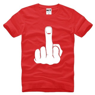 เสื้อยืด Mens Sleeve Evil Do Will Than Middle Finger Vertical Middle Finger Fuck