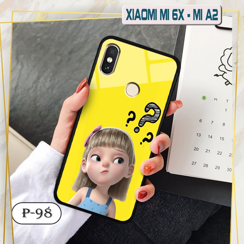 Xiaomi Mi 6x / Mi A2-cute เคสกระจก
