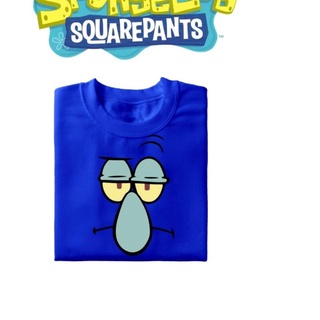 ➠ผมมู่ราห์✠ เสื้อยืด ลาย Oscar FS SPONGEBOB SQUAREPARTS KIDS สําหรับเด็ก และผู้ใหญ่ อายุ 1-10 ปี | เสื้อยืดผ้าฝ้าย COMBE