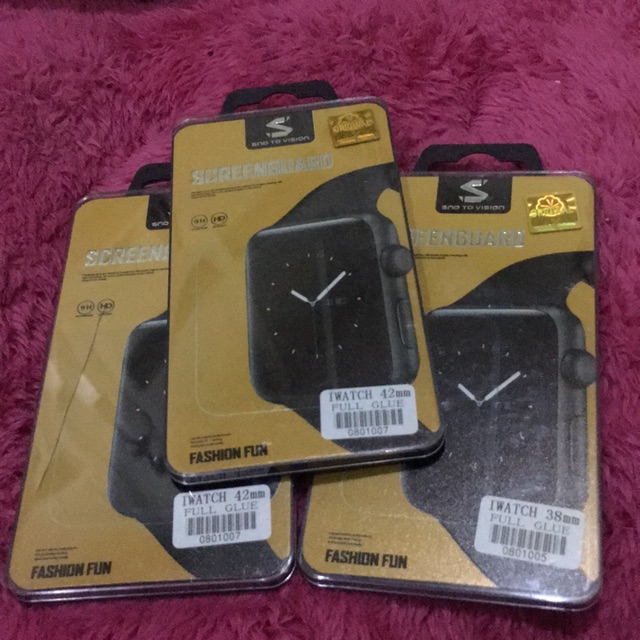 ฟิล์มกระจกนิรภัยกันรอย Apple Watch 38/42 mm