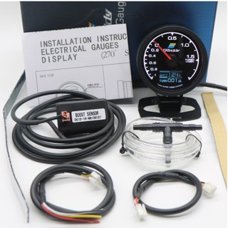 เกจวัดบูส Greddy 2 in 1 สามารถวัด ฺBoost และ volt ได้ ตัวหน้…