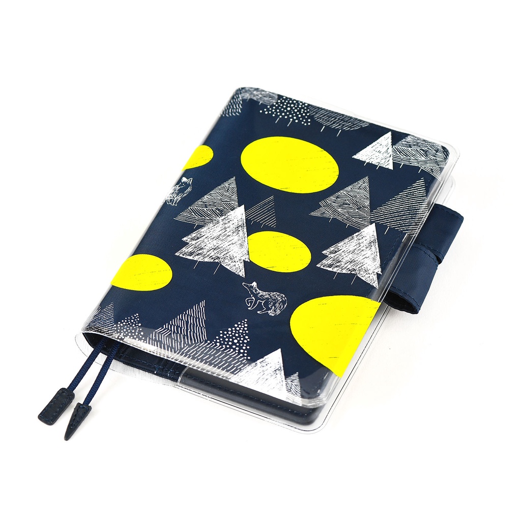 หายาก Hobonichi Techo Cover on Cover “Light” for Planner / Original ปกใสลายแสงไฟ ขนาด A6 ปี 2019