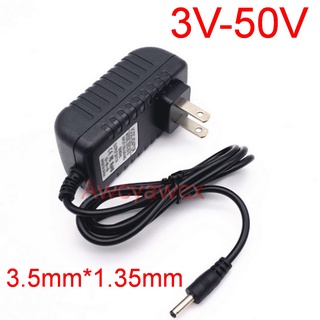 AC อะแดปเตอร์พาวเวอร์ซัพพลาย DC 5V 6V 7.5V 8V 9V 10V 12V 13.5V 14V 1.5A 2A 2.5A 3A DC 3.5mm*1.35mm ปลั๊ก US power adapter