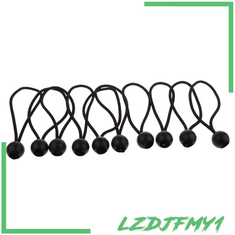 [ราคาจำกัดเวลา] 10pcs 16cm Bungee Cords Ball Bungees Tarp Tie Downs