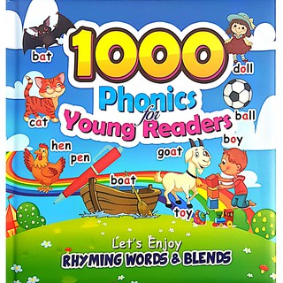 1000 Phonics สําหรับเครื่องอ่าน Young ฝาครอบแข็ง พร้อมฟองน้ํา Mind To Mind . ก 21