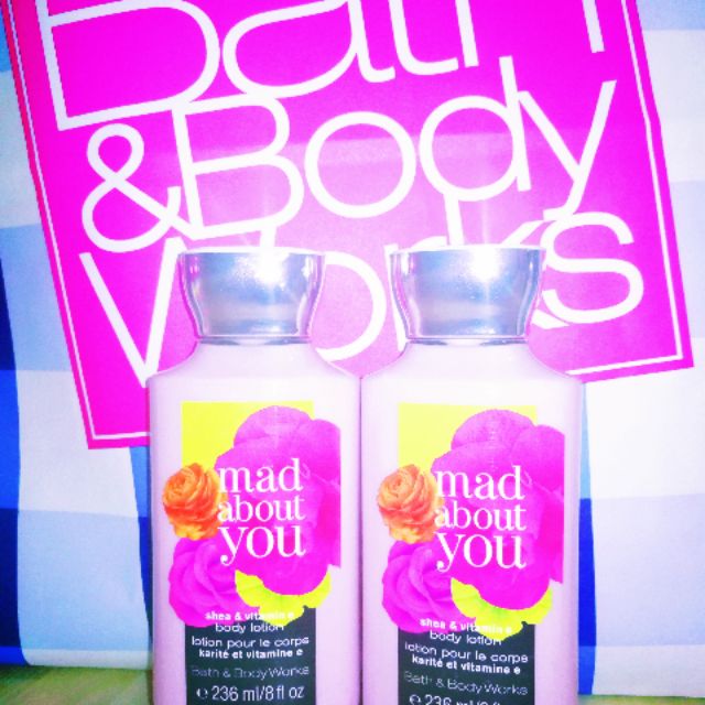 BATH AND BODY WORK BODY LOTION กลิ่น Mad about you