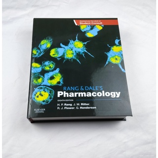 Rang &amp; Dale&amp;#39;s Pharmacology 8版✍English book✍หนังสือภาษาอังกฤษ ✌การอ่านภาษาอังกฤษ✌นวนิยายภาษาอังกฤษ✌เรียนภาษาอังกฤษ✍