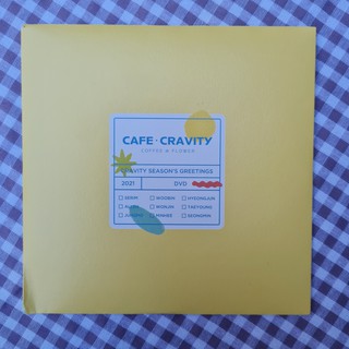 [พร้อมส่ง] ดีวีดีเบื้องหลัง Cravity 2021 Seasons Greetings Cafe Cravity Coffee &amp; Flower Making DVD