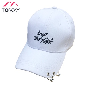 TOWAY-พร้อมส่ง หมวกแก๊ป ผ้าแคนวาสหนาพิเศษ แฟชั่นสไตล์เกาหลี รุ่น YH-K01