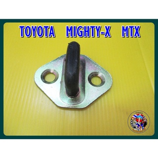 แป้นประตู  ยางหุ้ม   - TOYOTA  MIGHTY-X  MTX Plate Door Lock Latch &amp; Rubber