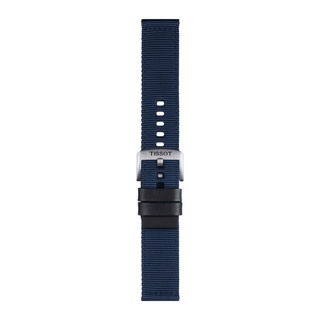 Tissot Blue Fabric strap lugs 22 mm ทิสโซต์ สายผ้า สีน้ำเงิน ขนาด 22มม.T852046754