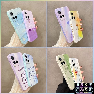 เคส vivo y33t เคส vivo y33t เคส vivo t1x เคส vivo y21 คส vivo y33s เคสโทรศัพท์มือถือแบบนิ่ม ลายภาพวาดสีน้ํามัน รูปกล้อง มีลายด้านข้าง สําหรับ Vivo Y33S Y21 Y21T Y33T