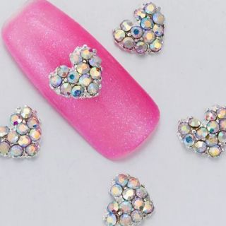 (10ชิ้น/แพ็ค)โลหะติดเล็บ ตกแต่งเล็บ nail art 3D