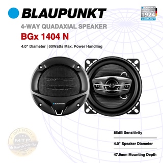 ลำโพง 4 นิ้ว BLAUPUNKT BGx 1404 N ลำโพงแกนร่วม 4ทาง เสียงเพราะๆ ราคาต่อคู่