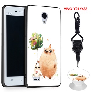 เคสโทรศัพท์ซิลิกาเจลแบบนิ่มสําหรับ vivo y 21/y2/y25