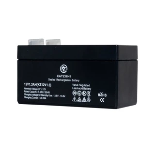 KATZUNI Battery Rechargeable 12V1.3AH/แบตUPS/แบตไฟสำรอง/ประกัน1ปี