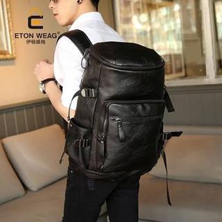 Man-9021-7 *รุ่นหนัง สีดำ