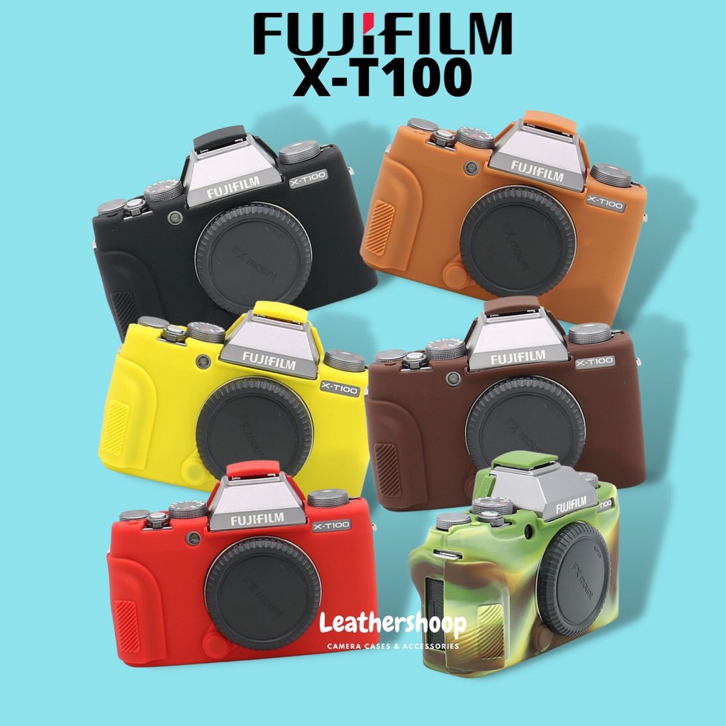 เคสซิลิโคนแบบนิ่ม เคสยาง Fujifilm XT100
