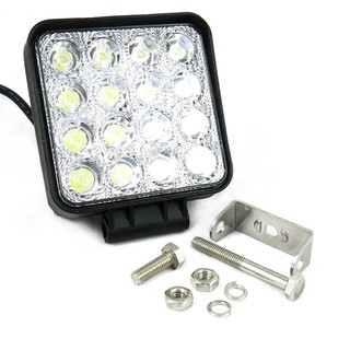 ไฟสปอตไลท์ แอลอีดี LED SPOT LIGHT กันน้ำ 12V-30V DC 48W OFF ROAD 4×4